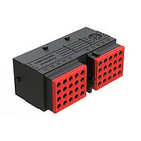 Amphenol SINE Systems ARC18-40SC-P013 Headers 40 Position, Plug, Socket Contact, Size 16, Jackscrew, Bonded Front Seal, Keyed C