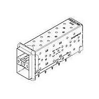 Amphenol Commercial Products U86D142710121 SFP SFP PLUS 2X1 COMBO ELASTMERIC 2 LP/PORT