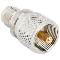 Amphenol RF 242241 RF Adapters - In Series Adapter, UHF Plug to TNC Jack (50 Ohm)