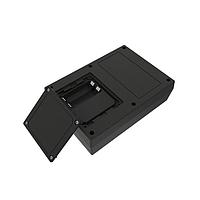 Serpac 1722AA,BK Electrical Enclosures S Series Flat Texture Top w/ 2AA Batt Comp 6.88 x 4.88 x 2.00", Black