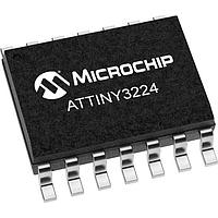 Microchip Technology ATTINY3224-SSU MCUs 20MHz, 32KB, SOIC14, Ind 85C, Green
