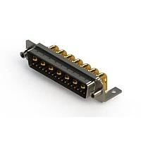 EDAC 629-24W7240-4TE Mixed Contact D-Sub Connectors Right-angle Power Combo D-Sub Connector