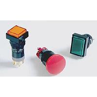 E-Switch D16OAT12CWHT Standard Switches DPDT MOM WHITE