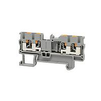 Same Sky (formerly CUI Devices) TBDR-07-25-GY DIN Rail Terminal Block Terminal Block, Din Rail, 2.5mm Pitch, Grey