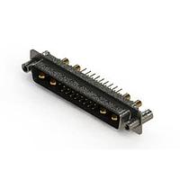 EDAC 627-21W4624-3T4 Mixed Contact D-Sub Connectors Vertical Combo Dsub