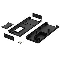 BOPLA 34602000 Enclosures, Boxes, & Cases ENCLOSURE, BOS 602, SP GRILLE, 172 X 77 X 25MM, ABS, RAL 9005