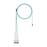 Panduit FXTRL8NUSSNM012 Fiber Optic Cable Assemblies OM3 12-fiber round harness cable, LSZH,