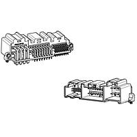 AMP Connectors - TE Connectivity 1456505-3 Header Assembly 40-WAY 3-PKT AMP HDR ASSY BLK AAC KEY