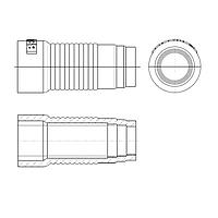 Belden SLS-59/6 Heat Shrink Cable Boots & End Caps RG59 Precision Video Non Plenum
