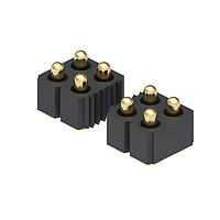Mill-Max 813-22-072-30-001101 Spring-Loaded 72P DOUBLE ROW HDR PIN HEIGHT .177"