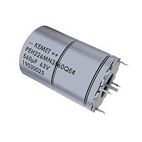 KEMET PEH225ML4180QE4 Radial Crown Aluminum Electrolytic Capacitors 63V 1800 uF -40+ 150C -10+30% ESR=45mOhms