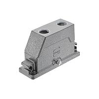 HARTING 19405241486 Hoods 24B HPR Compact Hood, LC (narrow), Central Lever Locking, Top Entry, 2xM25