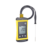 Senseca G1200-T3-WPT3 Quick Response Thermometer (-65.0 ... 1200.0 °C, immersion probe, Ø3 mm)