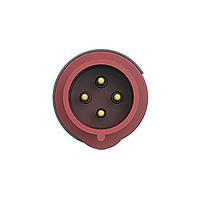 Amphenol Tuchel 2CMA101984R1000 Connectors 3P+E Industrial Plug. Replaces Part# 332EP6