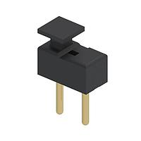 Mill-Max 999-11-210-10-000000 Shorting .100" SPACING BLACK MALE SHORSNG JUMPER