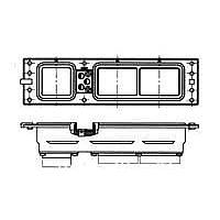 Raychem - TE Connectivity 1757565-1 Rack & Panel Connectors RCPT 150/150/100