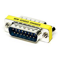 NorComp GCLP15M15M D-Sub Adapters & Gender Changers Mini Gender Changer 15P Male-Male