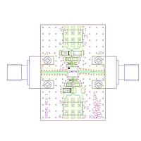 Qorvo CMD274P4-EVB RF Amplifier 2 - 20 GHz Low Phase Noise Amplifier