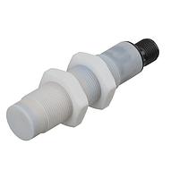 Carlo Gavazzi CA18FAN12BPM1IO Proximity Sensors Capacitive Proximity Sensor, Non-flush mountable, Sensing Range 12mm, Adjustable 3-15mm, Supply 10-40VDC, NPN/PNP Output, N.O./N.C., IO-Link Connector M12, Housing PFTE M18 x 70mm, 4th Generation Tripleshield, Improved EMC performances, ECOLAB, IP69K
