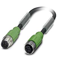 PHOENIX CONTACT 1500871 Sensor Cables / Actuator Cables SAC-4P-M12MS 3.0-PUR/M12FS SH