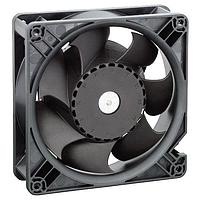 ebm-papst DV5214NU Diagonal Fan DC Tubeaxial Fan, 127x127x38mm, 24VDC, 158.9CFM, 19.8W, 56dBA, 4930RPM, IP68