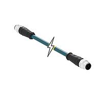 Molex 1201088420 Cat 5e MICRO-CHANGE M12 DBLEEND CRDST