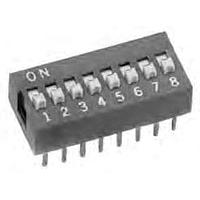 APEM NDS12V DIP Switches 5mA 24V 12POS SPST Raised Act