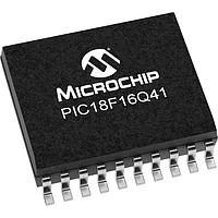 Microchip Technology PIC18F16Q41-E/REB MCUs 64KB Flash, 4KB RAM, 512 EEPROM, 12b ADC2, 8-bit DAC, 8-bit DAC, 16-bit PWM