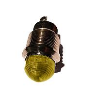 Dialight 630-3704-304F LED Panel Mount Indicators 30MM DOM YLW 24VDC W/TERM
