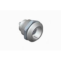 Amphenol LTW SLKD-16EGFS-GCP-001 Connectors FLOS+, K Series D Size, Metal, 6A, 16 pins, Female Connector, Female Contact, Circular, Push Pull, Solder, Receptacle, Rear Fastened, Panel Thickness 8, IP68