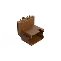 Amphenol SINE Systems ATF13-12PD-BM31 Headers 12Pin D Key 3X Screw Boss Ext Height Gold