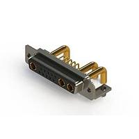 EDAC 630-13W3650-4T3 Mixed Contact D-Sub Connectors Right-angle Power Combo D-Sub Connector