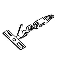 AMP Connectors - TE Connectivity 962875-1 Quick Connect MICRO-P-TIMER KONT Reel of 4000