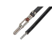 Molex 217523-1121 Pre-Crimped Lead MIZUP25 M-S LEAD 75mm 0.5mm SQmm BLK
