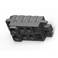 AMP Connectors - TE Connectivity 2212320-1 Heavy Duty Power Connectors FORGE, ASSY PIN, 2#0 4#4-0#8-1#12-1#22