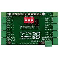 Sequent Microsystems SM-I-023 Sequent Microsystems Sixteen Solid State Relays 2A/24V 8-Layer Stackable HAT for Raspberry Pi