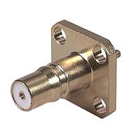 HUBER+SUHNER 23_QMA-50-0-3/111_NH Connectors QMA straight flange receptacle jack(f)