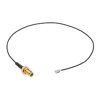 Molex 73230-6230 RF Cable Assemblies SMA Bulkhead Jack-to-I-PEX MHF I LK Plug, 1.13mm Cable Diameter, 305.00mm Cable Length, 50 Ohms