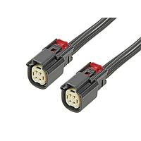 Molex 216285-1062 Double Ended MX150 R-R DR 6ckt 300mm Sn Sld Cbl