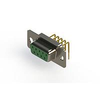 EDAC 630-M09-640-GT1 D-Sub Connectors - Standard Density Right Angle D-Sub Connector