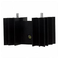 Aavid 529702B02500G Component Heat Sink, TO220, Vertical, 5.5 Degree C/W, 2.67mm Hole, 25.4x18.29x3.17mm