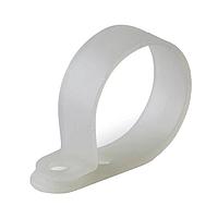 Essentra Components N-7B-19 Cable Mounting & Accessories Clamp,Screw Mnt,Natural,7/16 in Hold