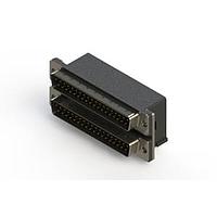 EDAC 661-037-664-004 Dual Port D-Sub Connectors Right-angle Dual Port D-Sub Connector