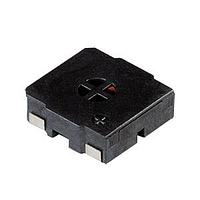 Same Sky (formerly CUI Devices) CMS-131304-SMT-TR Miniature Speaker 13 mm square, 4 mm deep, PI, SmCo, .7 W, 8 ohm, 900Hz, surface mount