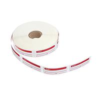 Q-Cee's - TE Connectivity QLL412 Labels and Signs PAPER REJECT