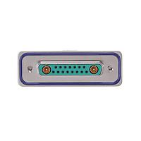 Amphenol CONEC 15-006151 Mixed Contact D-Sub Connectors 17W2 F S/C WTR REST SOLID BODY 4-40 INS