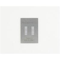 Chip Quik PA0007-S Sockets & Adapters SOIC-18 Stainless Steel Stencil