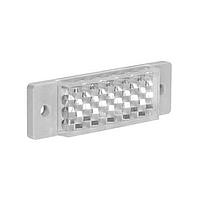 Banner Engineering BRT-40X18A Reflector Retroreflective Target: Rectangular 40 x 18 mm; Reflectivity Factor: 1.0; Max. Temp.= 50 degrees C; Plastic - two screw holes for mounting