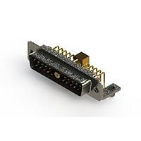 EDAC 629-21W1240-7TB Mixed Contact D-Sub Connectors Right-angle Power Combo D-Sub Connector