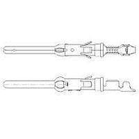 AMP Connectors - TE Connectivity 163081-8 (Cut Strip) Contacts .062 DIA PIN ASSY 3+ Cut Strip of 100